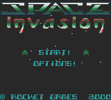 Space Invasion (Europe) (Unl) Title Screen